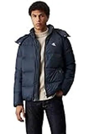 Calvin Klein Jeans Heren ESSENTIALS DOWN JACKET J30J325946, Puffer Jacket, Blauw, XS, , XS