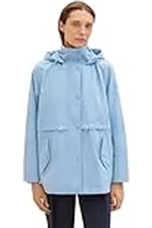 TOM TAILOR Dames 1041207 Jas, 34587-Light Fjord Blue, XL, , XL