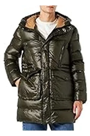 Blauer Waterdicht/trench, lang, gewatteerd, donsjack, lang, 678 suède, 3XL voor heren