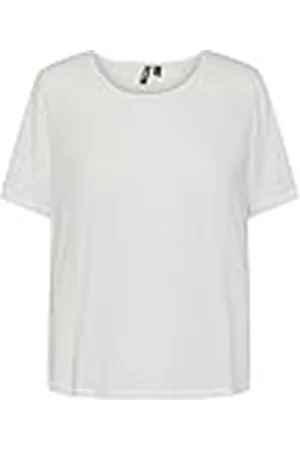 Pieces® Dames Pcsylvie Ss Linen Top Noos Bc T-shirt, , M