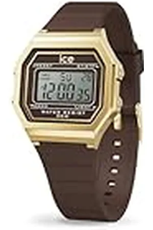 Ice-Watch ICE digit retro Brown cappuccino - dameshorloge met kunststof band - 022065 (Small)