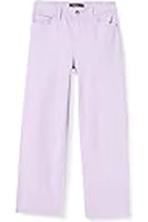 NAME IT Nlfcolizza DNM Hw Wide Pant Jeans voor meisjes, , 140 cm