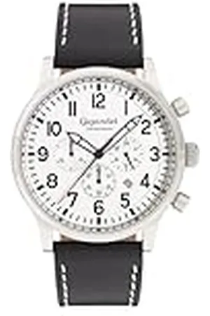 Gigandet Heren analoog Japans kwartsuurwerk horloge met lederen armband 5VNAG15NE/002