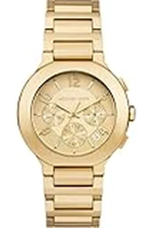Michael Kors Analoog kwartshorloge voor dames, met roestvrijstalen armband MK7520, goud