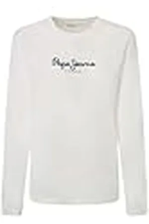 Pepe Jeans Dames Fiore Ls, T-shirt, wit, XS, , XS