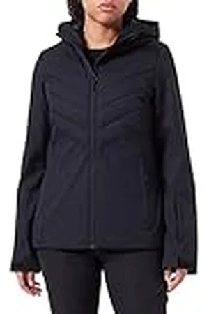 4F SKI Jacket KUDN003 Jeans Deep Black, M voor dames, , M