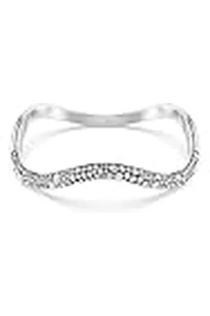 Swarovski Sublima Armband, Ronde Slijpvorm, Wit, Rodium Toplaag