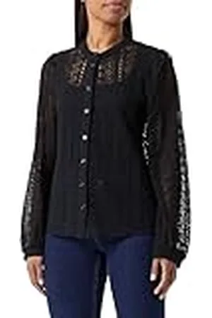 Pieces® Bestseller A/S Pcjia Ls Lace Shirt Blouse voor dames, , XL