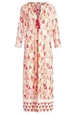 MINT & MIA Maxi-jurk met geometrische print, Meerkleurig, 40