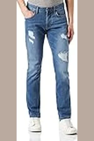 Camel Active Heren 5-pocket Madison Straight Jeans, , 35W / 36L