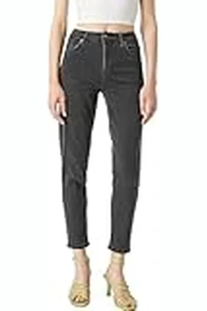 Koton Dames Relax Fit Slim Leg Mom Jean Broek, , 48