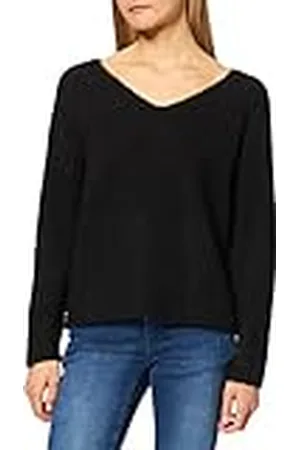 Pieces® Dames Pcellen Ls V-hals Knit Noos Bc Pullover Sweater, , XS