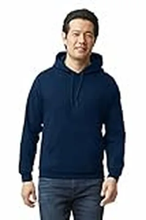 Gildan Heren Sweatshirt met capuchon Fleece sweatshirt met capuchon, stijl G18500, ,XL