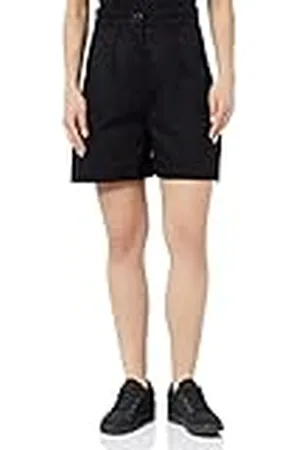 Armani Exchange Unisex Sustainable, Cross Gender, Metallic Botton Shorts, , Small, , S