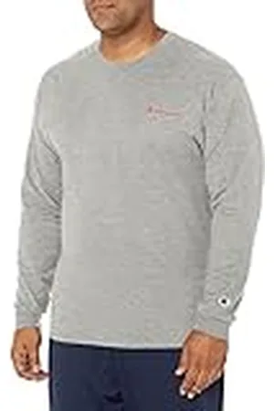 Champion Heren Classic Jersey Long Sleeve Graphic T-Shirt, , S