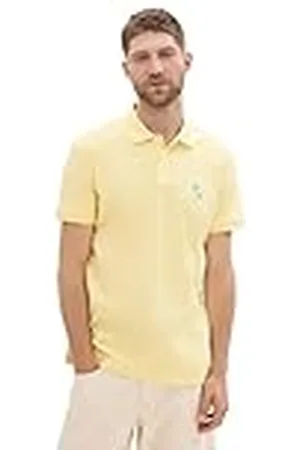 TOM TAILOR Poloshirt voor heren met ottomaanse structuur, , S