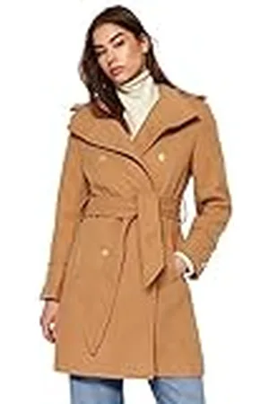 Trendyol Damen Gerade Regulär Mantel Jas voor dames, , 34