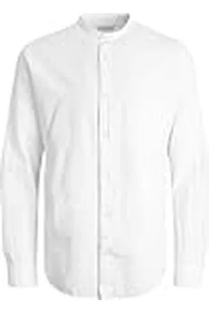 JACK & JONES Jjelinen Band Shirt Ls Sn Pls, , 4XL