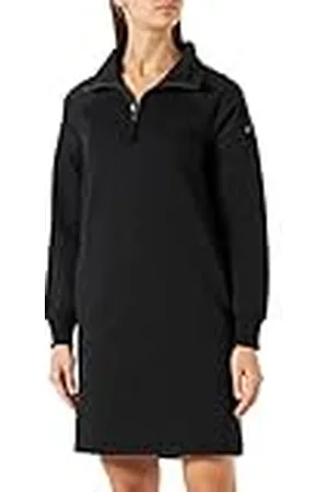 G-Star RAW Dames Tape Loose Sweat Dress, Black (Caviar A971-D301), L