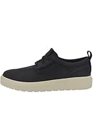 Clarks Polden Lace Derby voor heren, marineblauw leer, 7 UK, , 41 EU
