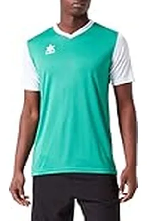 Luanvi Sportshirt voor heren | model Creta kleur groen en wit | T-shirt van interlock-stof - maat XL, standaard, , XL
