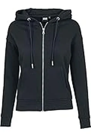 Urban classics Dames Jas Dames Classic Zip Hoody, Vrouwen Basic Sweatjack, Sweatshirt met Capuchon Verkrijgbaar in 5 kleurvarianten, Maten XS - 5XL, , XL