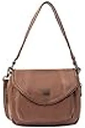 Dreimaster Vintage Leren schoudertas voor dames