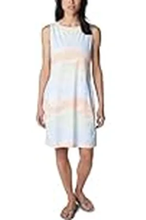 Columbia Chill River Bedrukte jurk, Undercurrent White, maat XL voor dames, , XL