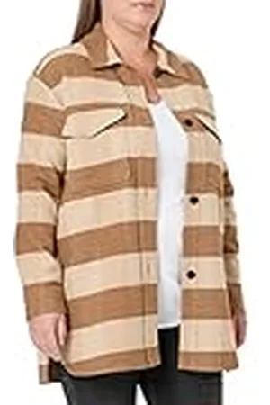 Camel Active Overshirt voor dames in ruitpatroon, , 46