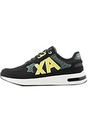 Armani Exchange Dusseldorf sneakers voor heren met geometrische motieven, , 39 EU