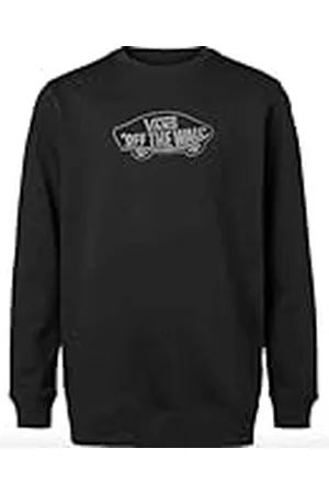 Vans Klassieke zwarte trui met ronde hals, , XL, , 14-16 jaar