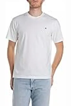 Replay Heren Regular Fit T-shirt van katoen, , XS