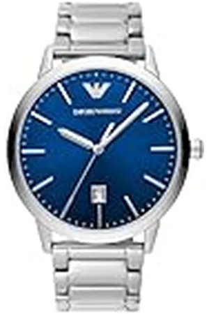 Emporio Armani Drie-hands roestvrijstalen horloge