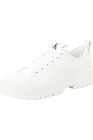 Calvin Klein Jeans Dames Lugged Hybrid Low OH MG Nappa YW0YW01587 Sneakers, wit (helder wit), 5 UK, , 38 EU