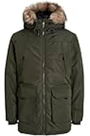 JACK & JONES JJCONSTRUCT Faux FUR PLS Parkajas, Rosin, 3XL, , 3XL