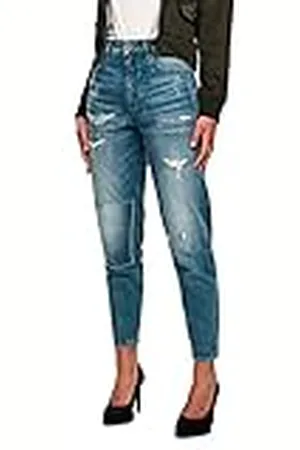 G-Star Raw Janeh Ultra High Mom enkeljeans dames Jeans, , 25W / 32L
