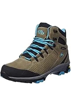 BRUTTING Mount Trish High Cross-hardloopschoen voor dames, bruin/turquoise, 37 EU