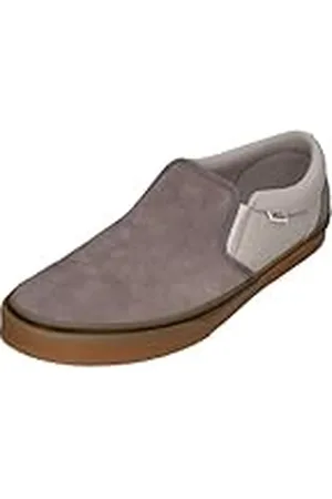 Vans Heren Asher Sneaker, Translucent Gum Grey, 5.5 UK, , 38.5 EU