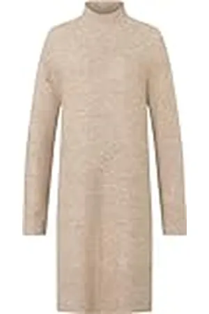 Timezone Knit jurk met mock nek, , S