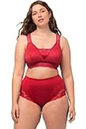 Ulla Popken Bralette, kanten beha voor dames, , 115B