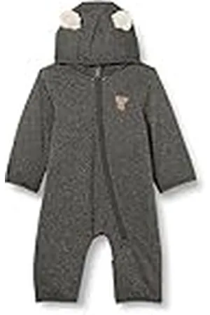 NAME IT NBNMADA08 Suit FO Sneeuwpak, uniseks, grijs melange, 74/80, , 74/80 cm