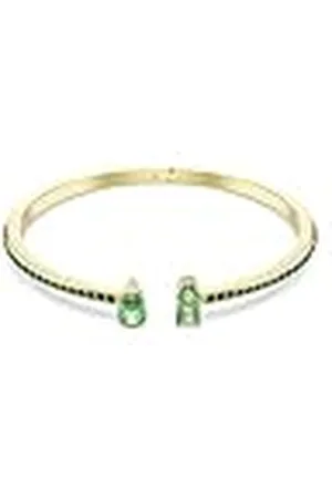 Swarovski Matrix cuff armband, Verschillende slijpvormen, , Goudkleurige toplaag