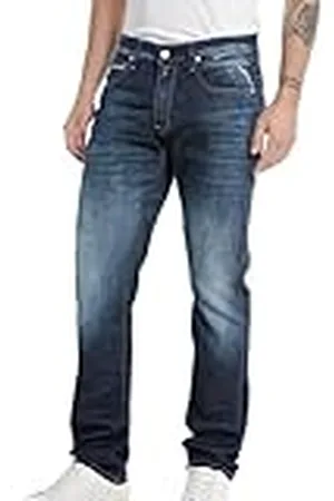 Replay Heren Jeans Grover Straight Fit Bio, , 30W / 36L