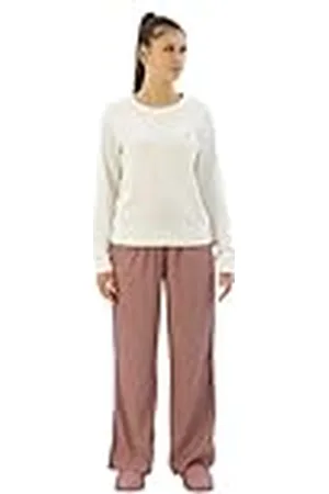 Tommy Hilfiger Damesgeschenk Pyj Flanellen Broeken & Slipper UW0UW04853, Set, Rood, XS, , XS