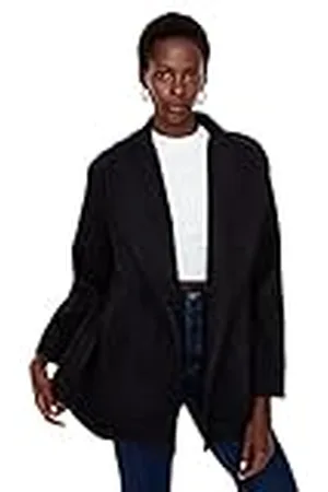 Trendyol Coat - Black - Midi, , 38