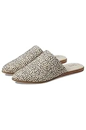 TOMS Dames Jade Loafer Flat, Fog Flocked Mini Cheetah, 7.5 UK, , 41 EU