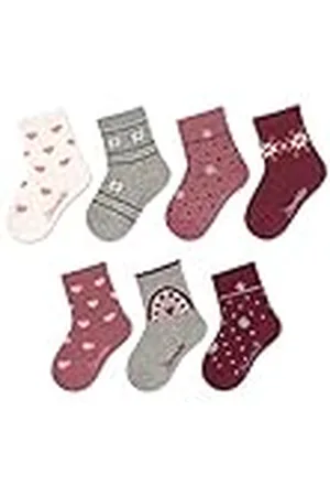 Sterntaler Babysokken voor jongens, set van 7, meisjes, kinderkousen, , 18, , 18 EU