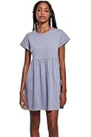 Urban classics Dames Dames Organic Empire Valance Tee Casual Jurk, , XXL, , XXL