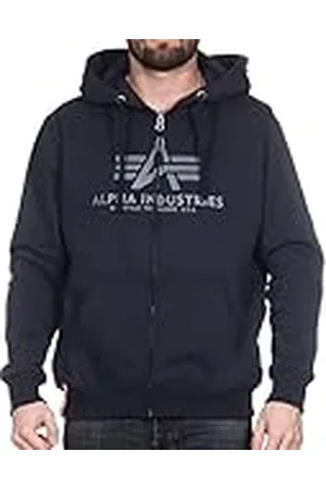 Alpha Industries Basic Zip Hoody Sweat met capuchon voor heren