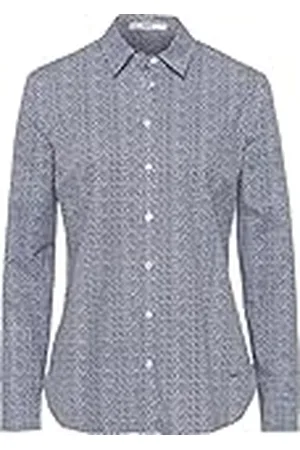 Brax Damesblouse Victoria Cotton Stretch Print Blouse, , 42